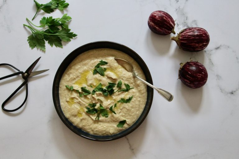 Classic Baba Ganoush Recipe with Tahini
