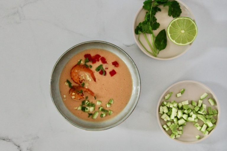 Tomato and Coconut Milk Gazpacho