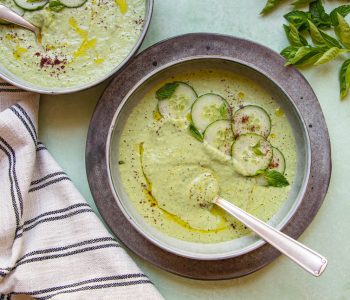 Cold Soup (or Gazpacho) of Cucumber