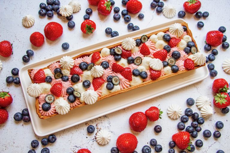 Blue White Red Tart
