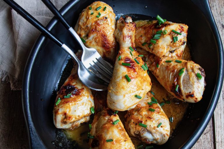 Easy Honey Mustard Chicken Drumsticks Recipe