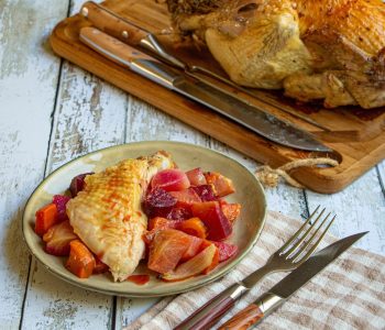 Roast Chicken with Root Vegetables