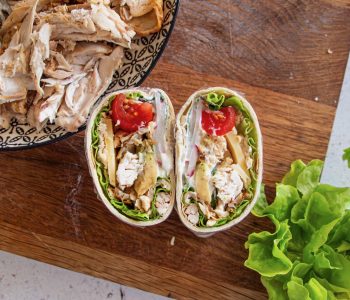 Roasted Chicken Protein Wrap